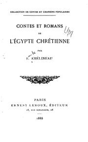 Cover of: Contes et romans de l'Égypte chrétienne.