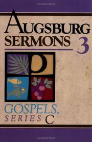 Cover of: Augsburg sermons 3: new sermons on Gospel texts : Gospels, series C.