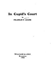 Cover of: In cupid's court
