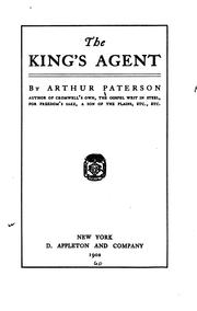 Cover of: The king's agent