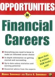 Cover of: Opportunities in Financial Careers (Opportunities in)