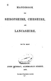 Cover of: Handbook for Shropshire, Cheshire and Lancashire ... by John Murray (Firm)
