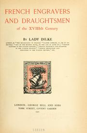 Cover of: French engravers and draughtsmen of the XVIIIth century