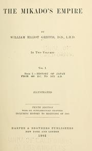 Cover of: The Mikado's empire by William Elliot Griffis