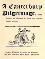 Cover of: A Canterbury pilgrimage by Joseph Pennell