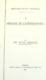 Cover of: A history of Cambridgeshire.