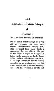 Cover of: romance of Zion chapel