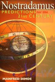 Cover of: Nostradamus: predictions for the 21st century