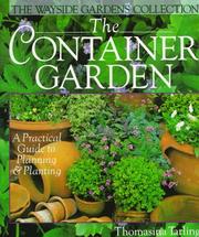 Cover of: The container garden