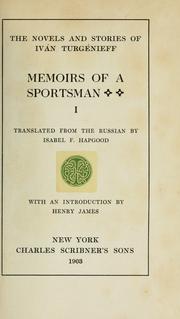 Cover of: The novels and stories of Iván Turgénieff