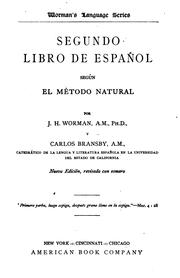 Cover of: Segundo libro de español según el método natural