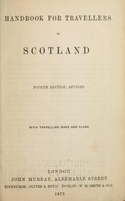 Cover of: Handbook for travellers in Scotland. by John Murray (Firm)