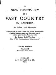 Cover of: A new discovery of a vast country in America