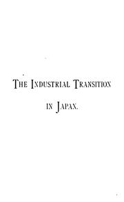 Cover of: industrial transition in Japan | Yeijiro Ono