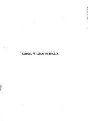 Cover of: Samuel William Reynolds by Alfred Whitman