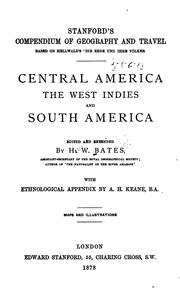 Cover of: Central America: the West Indies and South America