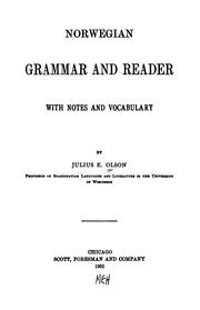 Cover of: Norwegian grammar and reader: with notes and vocabulary