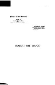 Cover of: Robert the Bruce and the struggle for Scottish independence