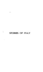 Cover of: Stories of Italy.