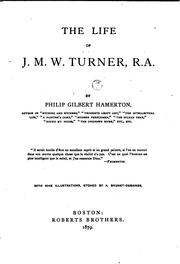 Cover of: The life of J.M.W. Turner, R.A.