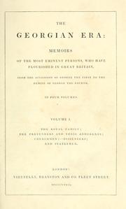 Cover of: The Georgian era by 