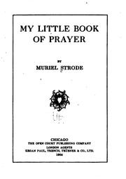 My little book of prayer by Muriel Strode