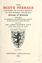 Cover of: The Scots peerage by Sir James Balfour Paul