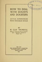 Cover of: How to Deal with Doubts and Doubters: Actual Experiences with Troubled Souls