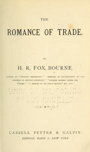Cover of: The romance of trade.