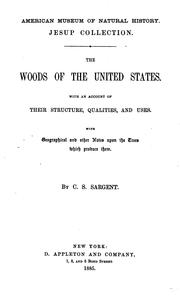 Cover of: The woods of the United States.