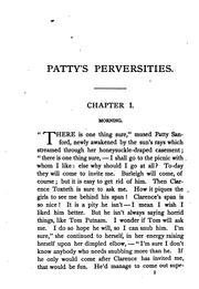 Cover of: Patty's perversities.