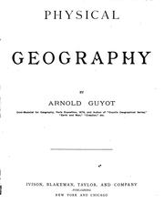 Cover of: Physical geography.