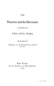 Cover of: The Draytons and the Davenants: a story of the civil wars