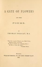 Cover of: A gate of flowers and other poems.