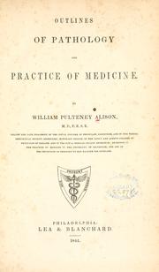Cover of: Outlines of pathology and practice of medicine.