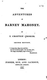 Cover of: The adventures of Barney Mahoney.