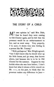 Cover of: The story of a child by Margaret Wade Campbell Deland
