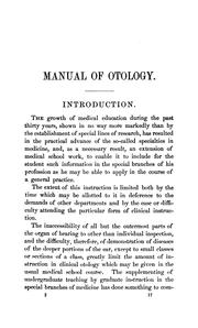 A manual of otology by Gorham Bacon