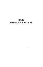 Cover of: Four American leaders