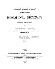 Cover of: Ibn Khallikan's biographical dictionary