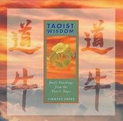 Cover of: Taoist wisdom: daily teachings from the Taoist sages