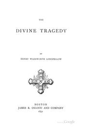 Cover of: The divine tragedy