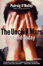 Cover of: uncivil wars | Padraig O