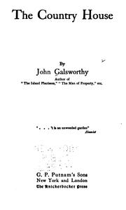 Cover of: The country house by John Galsworthy