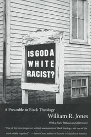 Cover of: Is God A White Racist? by Jones, William R.