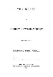 Cover of: California inter pocula.