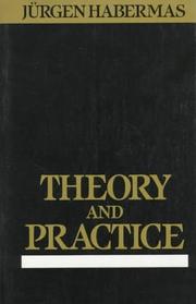 Cover of: Theory and Practice by Jürgen Habermas