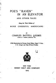 Cover of: Poe's "Raven" in an elevator: and other tales : being the third edition of More cheerful Americans