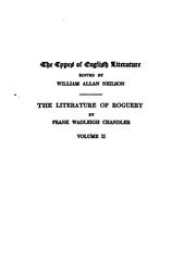 Cover of: The literature of roguery
