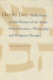 Cover of: Day By Day: Reflections on the Themes of the Torah from Literature,  Philosophy, and Religious Thought